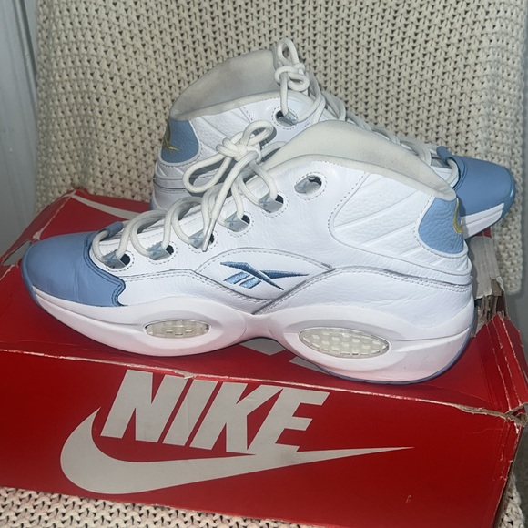 Iverson  Reebok Questions On To The Next blue white - Picture 5 of 10